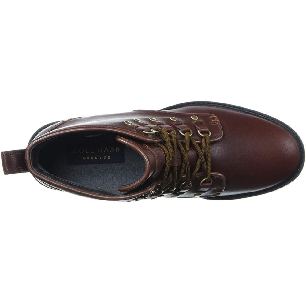 New Cole Haan Women's Briana Grand Lace-up Hiker Boot Hiking - Picture 4 of 15
